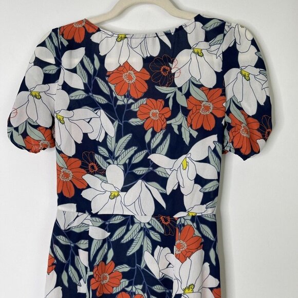 Lulus Poppies Floral Cover Up Dress Women’s Size XS Sheer Beach - Picture 10 of 11